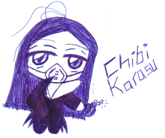 Chibi Karasu by EvilPokerWithAStick