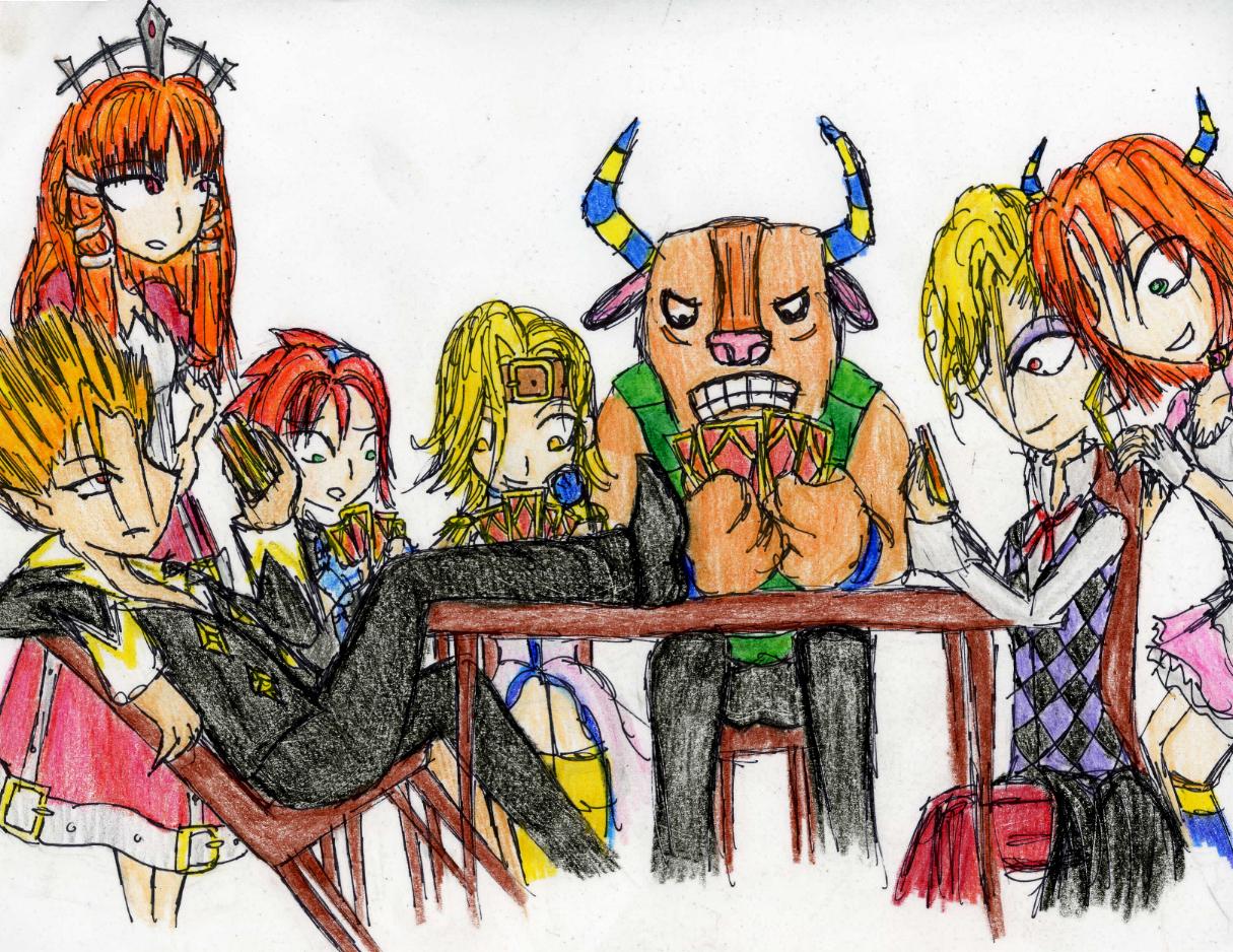 A Friendly Game of Poker.... by Evil_Summoner
