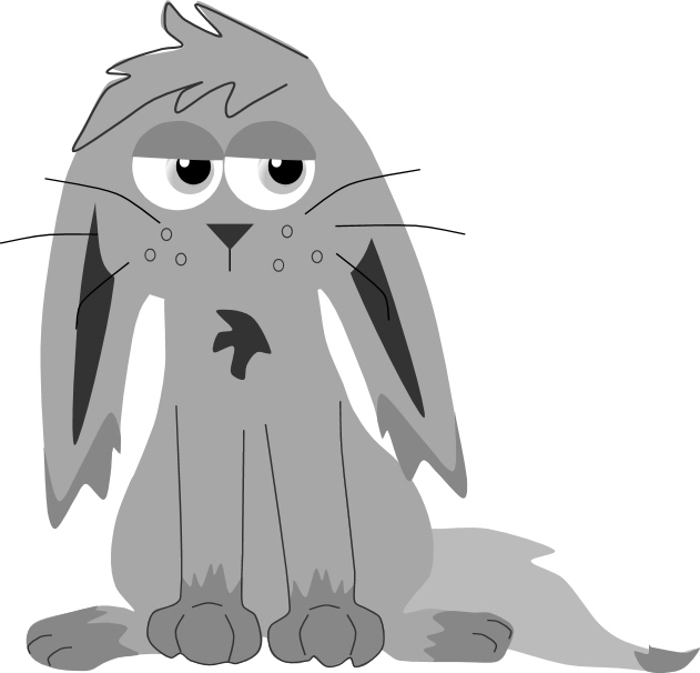 Not A Happy Bunny... by Evil_killer_bunny