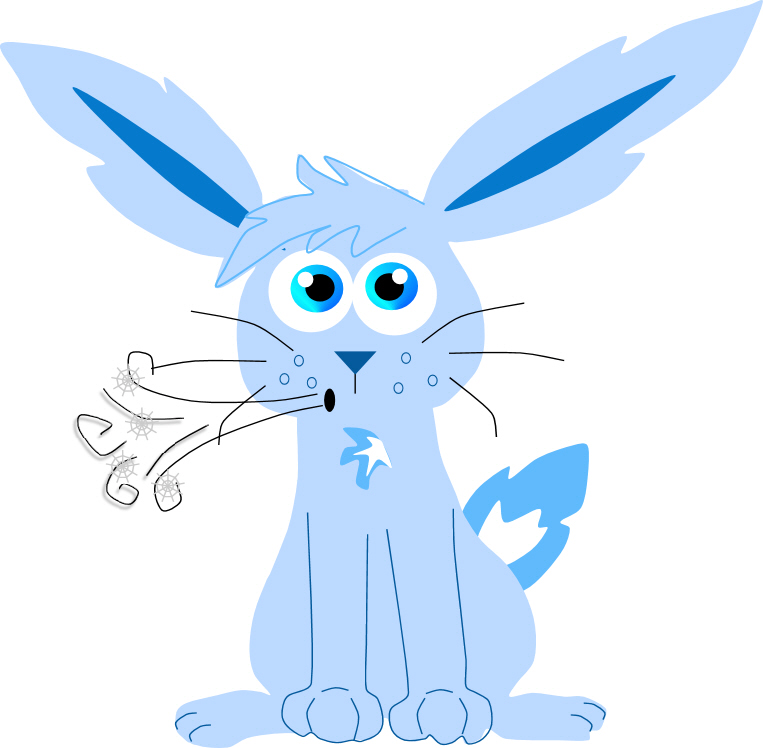 Ice Bunny by Evil_killer_bunny