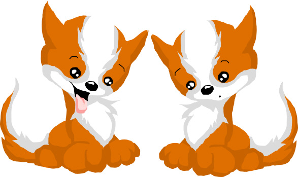 Doglefoxes by Evil_killer_bunny