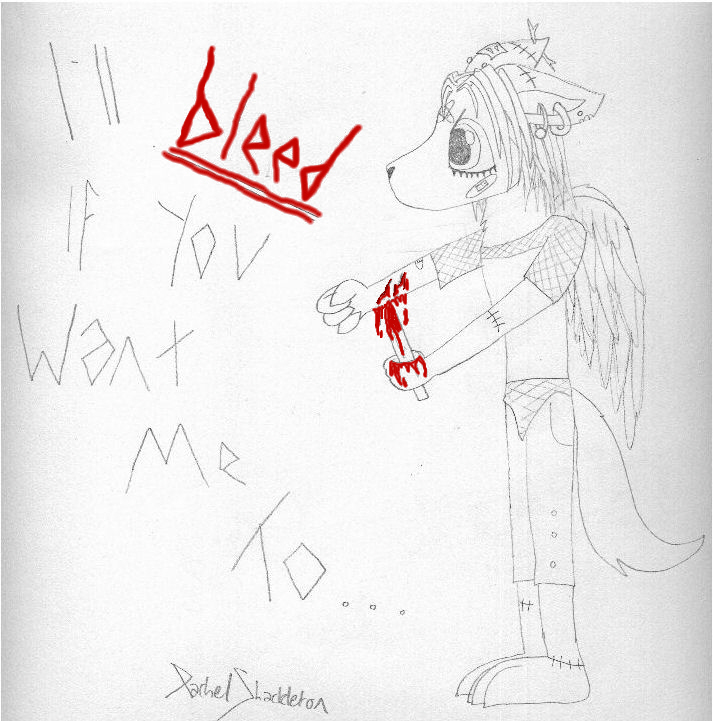 I'll Bleed (Coloured Version) by Evil_killer_bunny