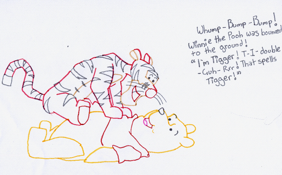 Winnie the Pooh and Tigger Too! by Evil_killer_bunny