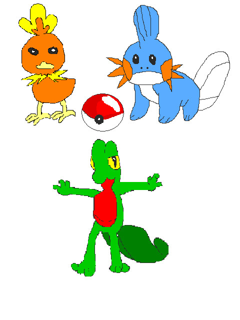 Starters by Evolution