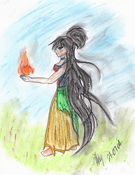 Power of fire by Evyl