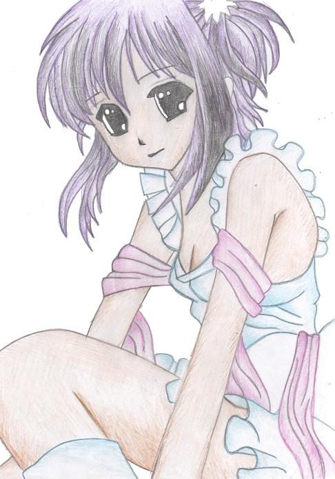 Anime Girl by ExceedinglyWicked