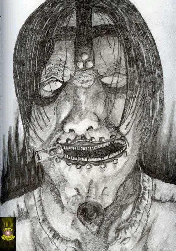 Slipknot (James Root) Scary zombie type by Eye_Catchers