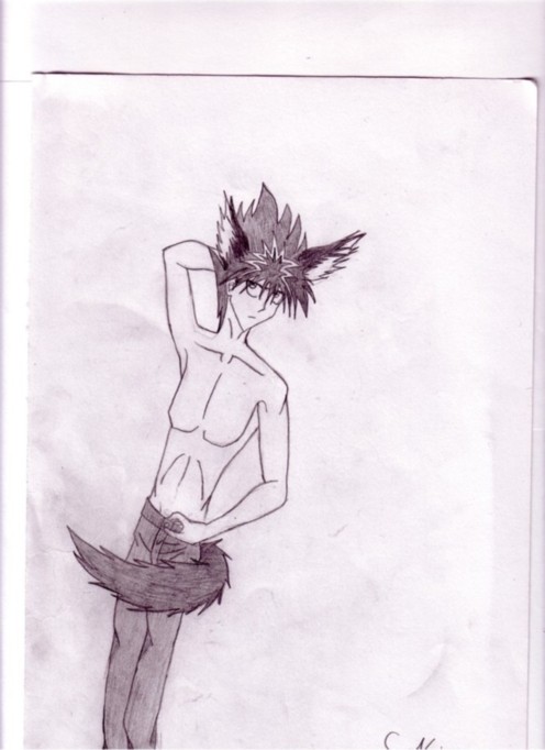 Hiei is a Sexy, Sexy Beast! *For Tsumi* by eclipsedmoongoddess482