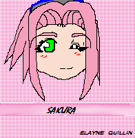 Sakura done on Oekaki Board by elayne