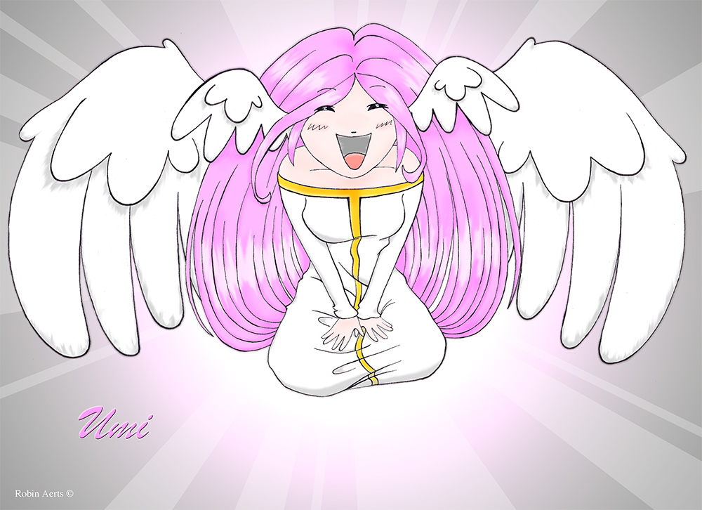 Umi the angel^^ by ellanor_angel_of_anime