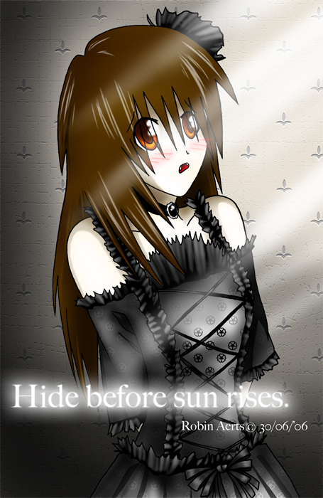 Hide before sun rises. by ellanor_angel_of_anime