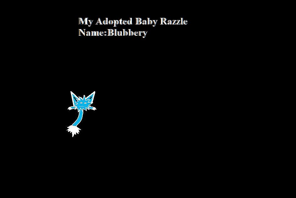 my adopted baby razzle by elvisfan123