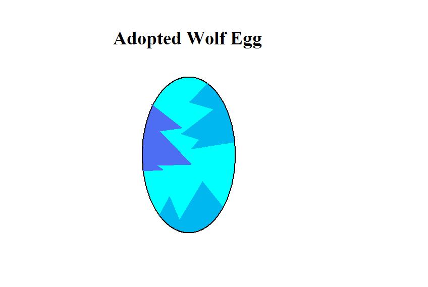 adopted wolf egg by elvisfan123