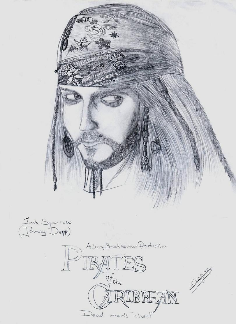 Jack sparrow, The hero of the oceans by elyo11