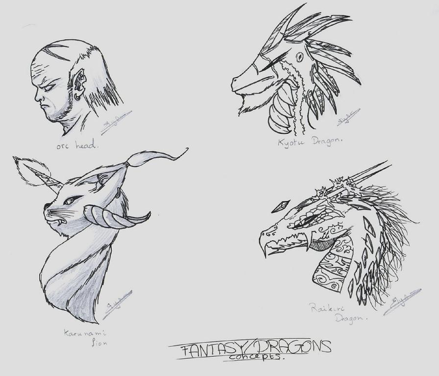 creatures-concepts by elyo11