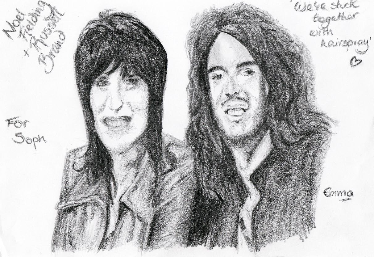 Noel Fielding and Russell Brand --final by em3042