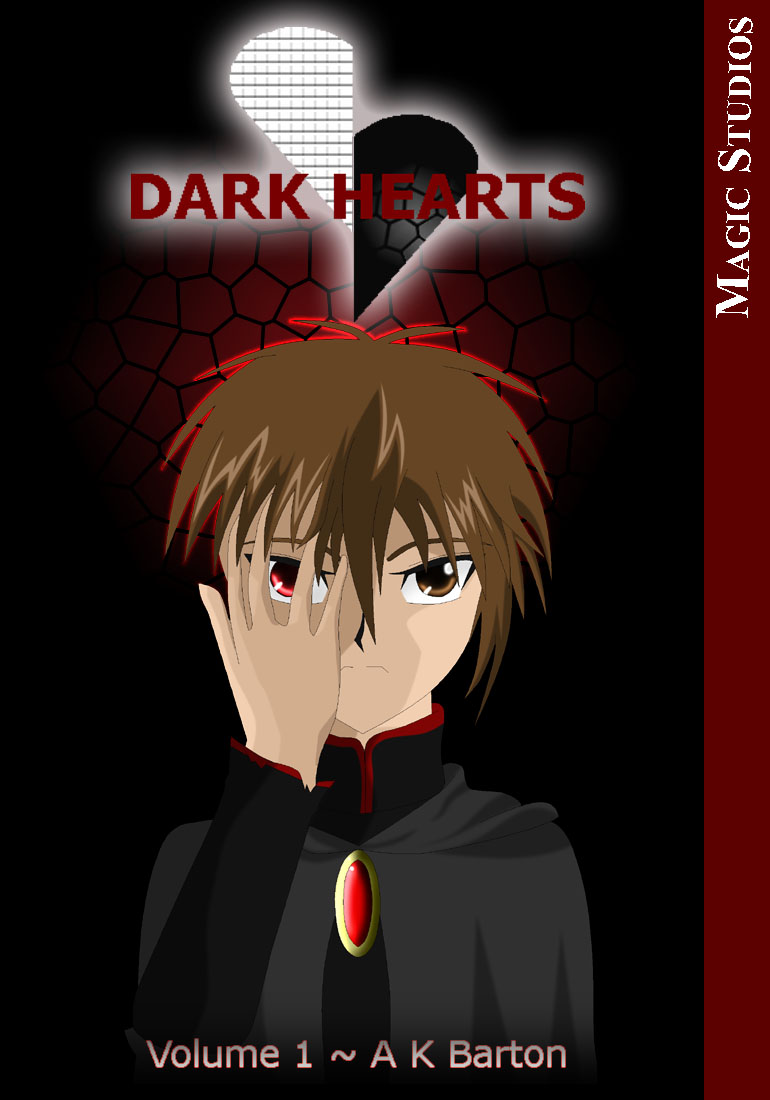 Dark Hearts manga cover by emerald_fire2065