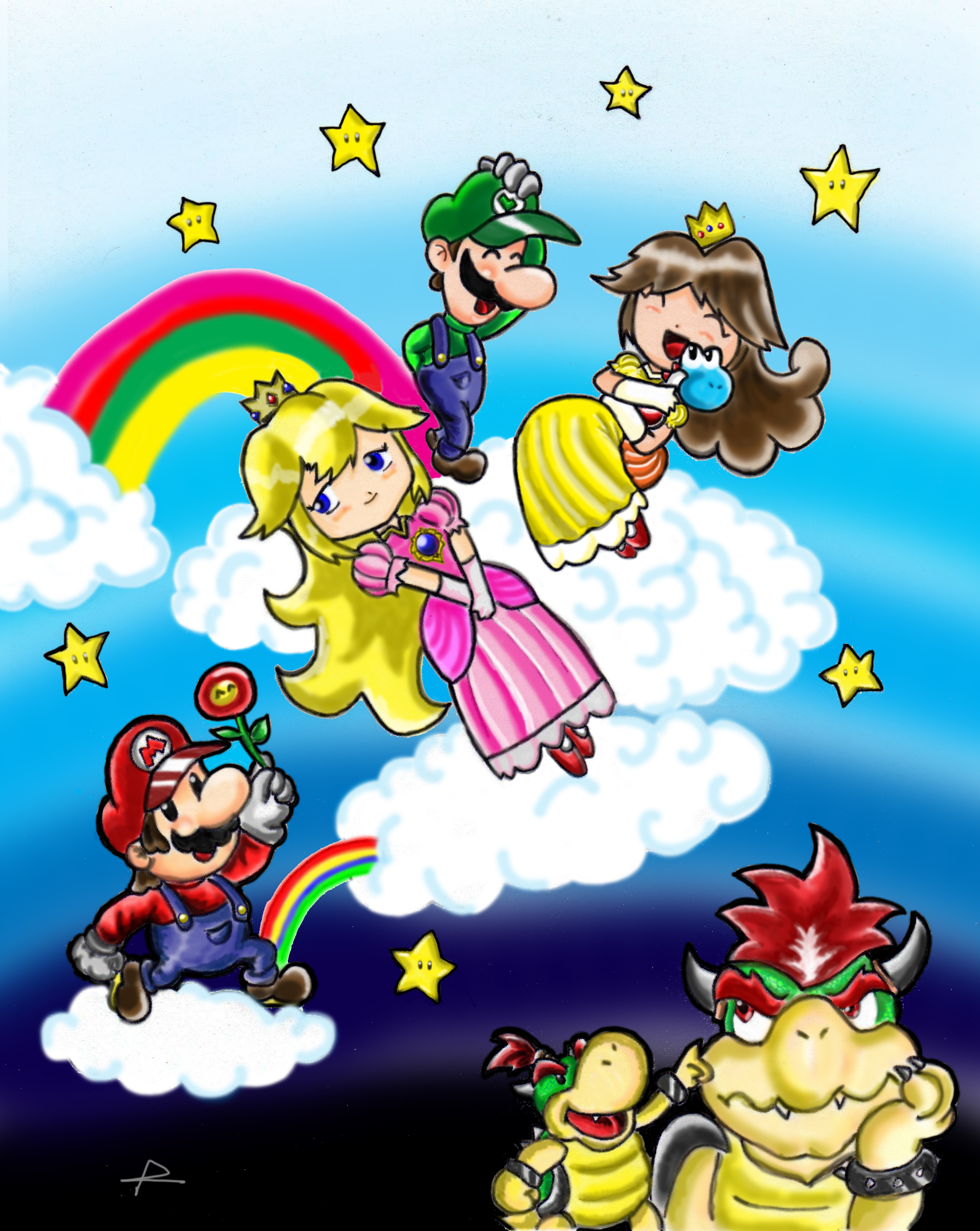 mario party by emeraldsaber