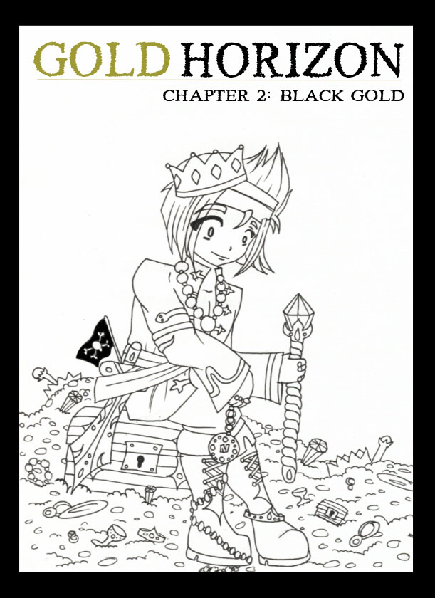 Gold Horizon chapter 2 cover by enielle