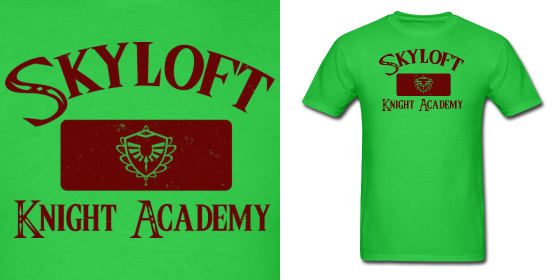 Skyloft Kight Academy Shirt by enlightenup420