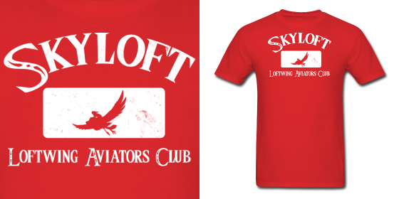 LOZ Skyloft Loftwing Aviators Club Shirt by enlightenup420