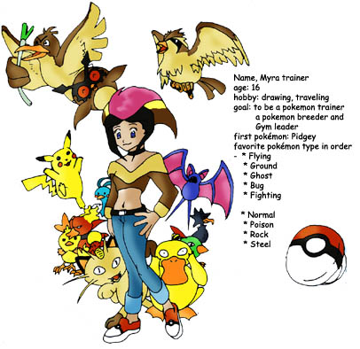 pokemon trainer/breeder by entoi
