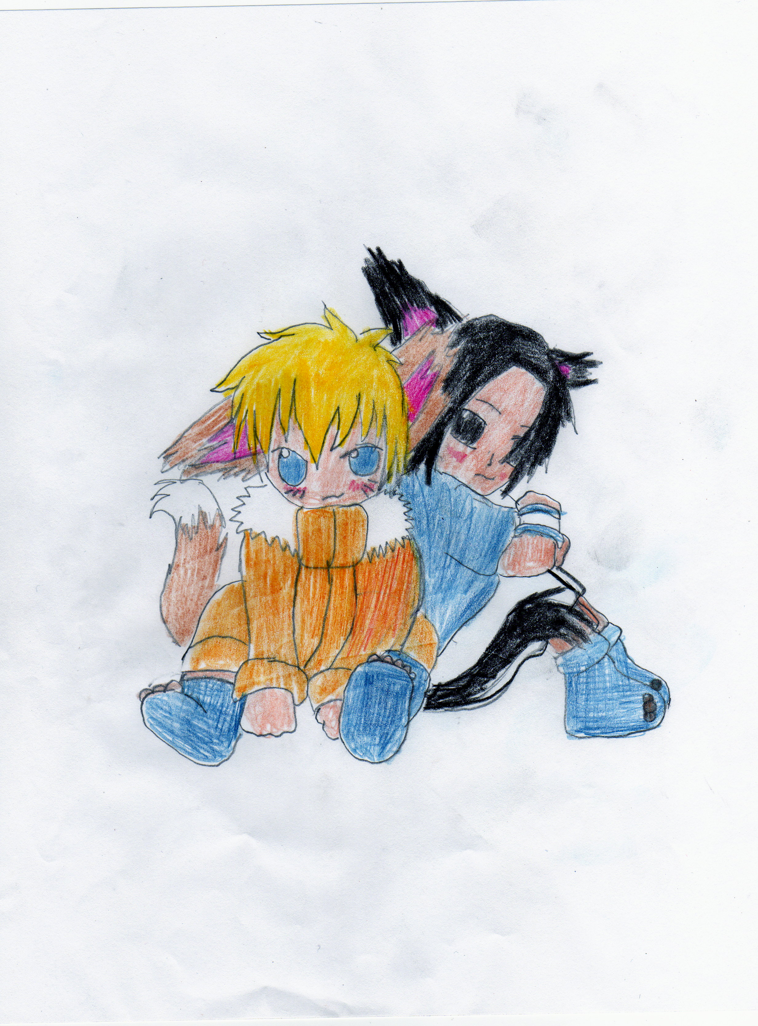 Naruto and Sasuke ~doggy style by eriepilot44