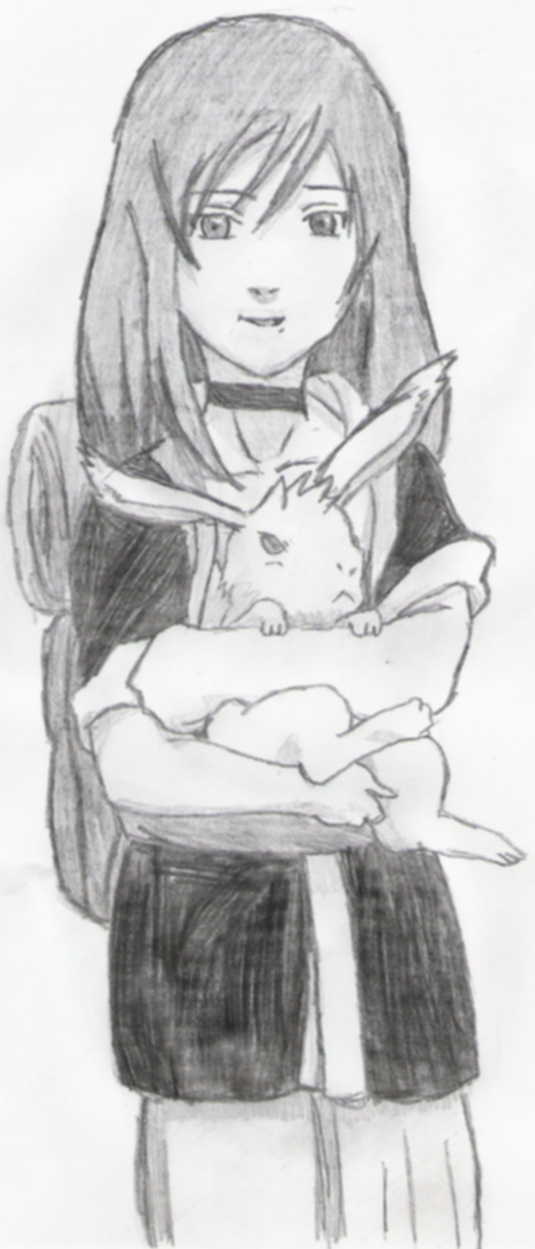 Little Haku with Rabbit by eternal_wings15
