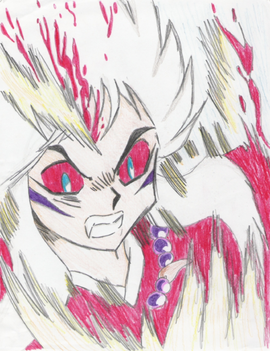 Inuyasha Demon form by eternal_wings15