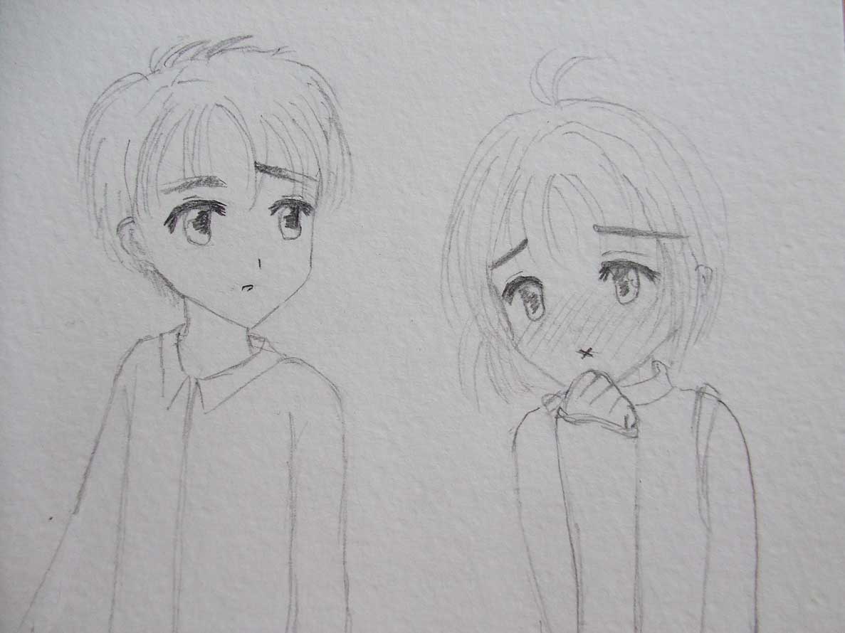 Li and Sakura sketch by ethatsme