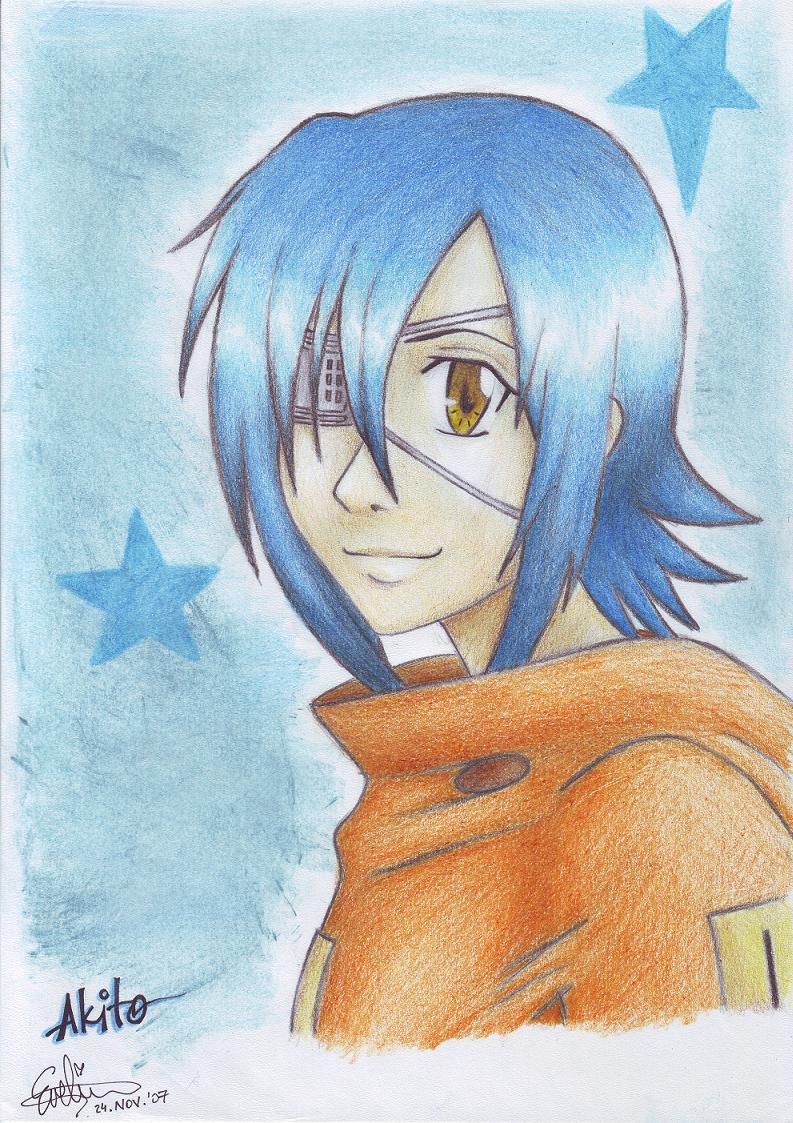 First attempt Akito by evi19koko