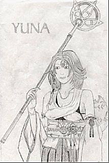 Old Yuna Pic by evil_dwarf