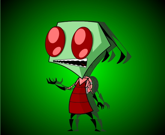 Hello, My name's Zim by evil_within_u