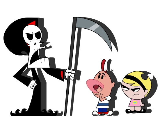 Grim, Billy and Mandy by evil_within_u