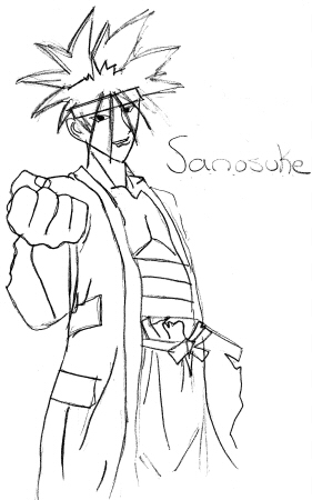 Sanosuke by evilanimechick