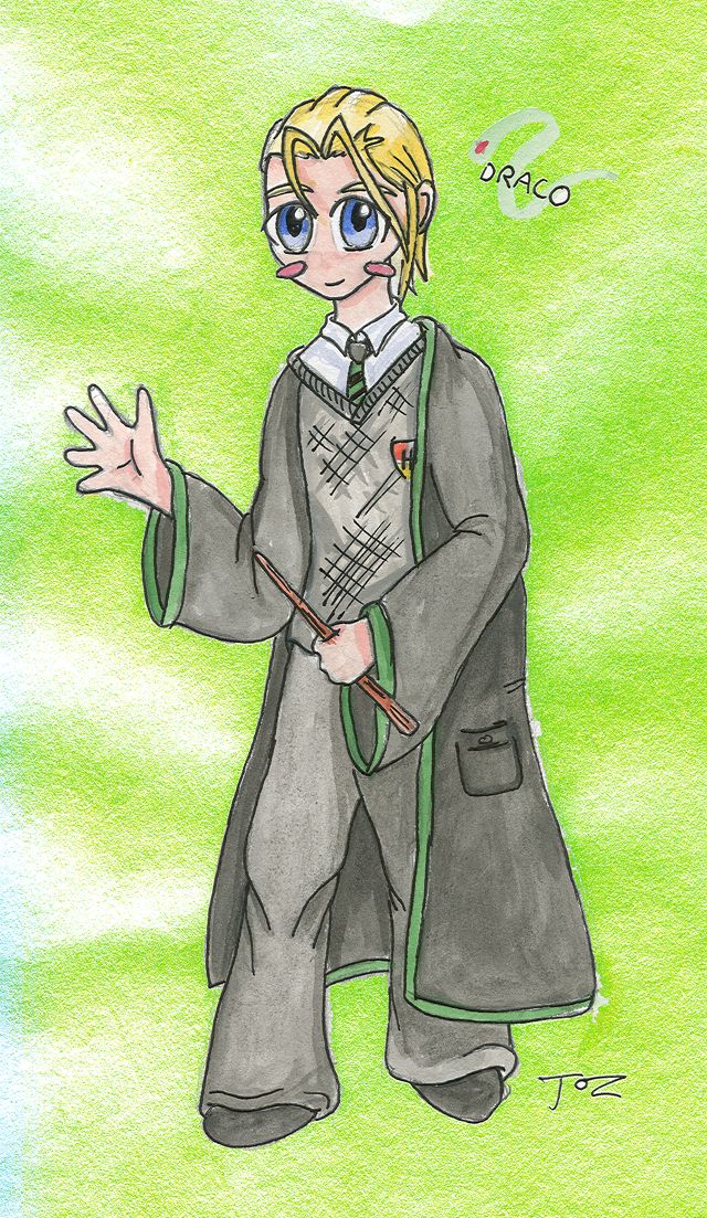 happy malfoy by evilsnowball7
