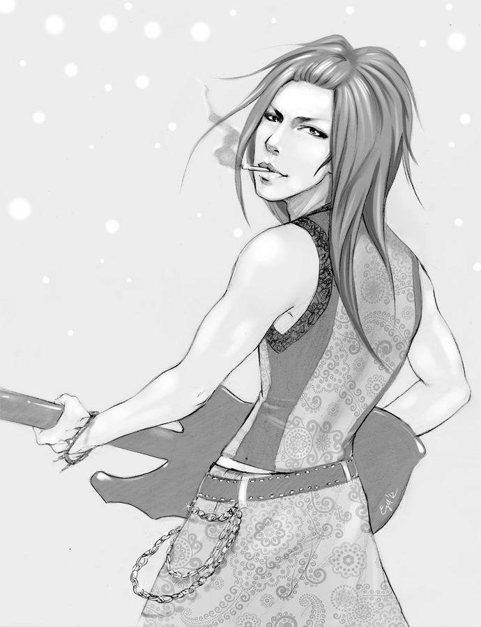 Aoi's rockin' by ezysummers