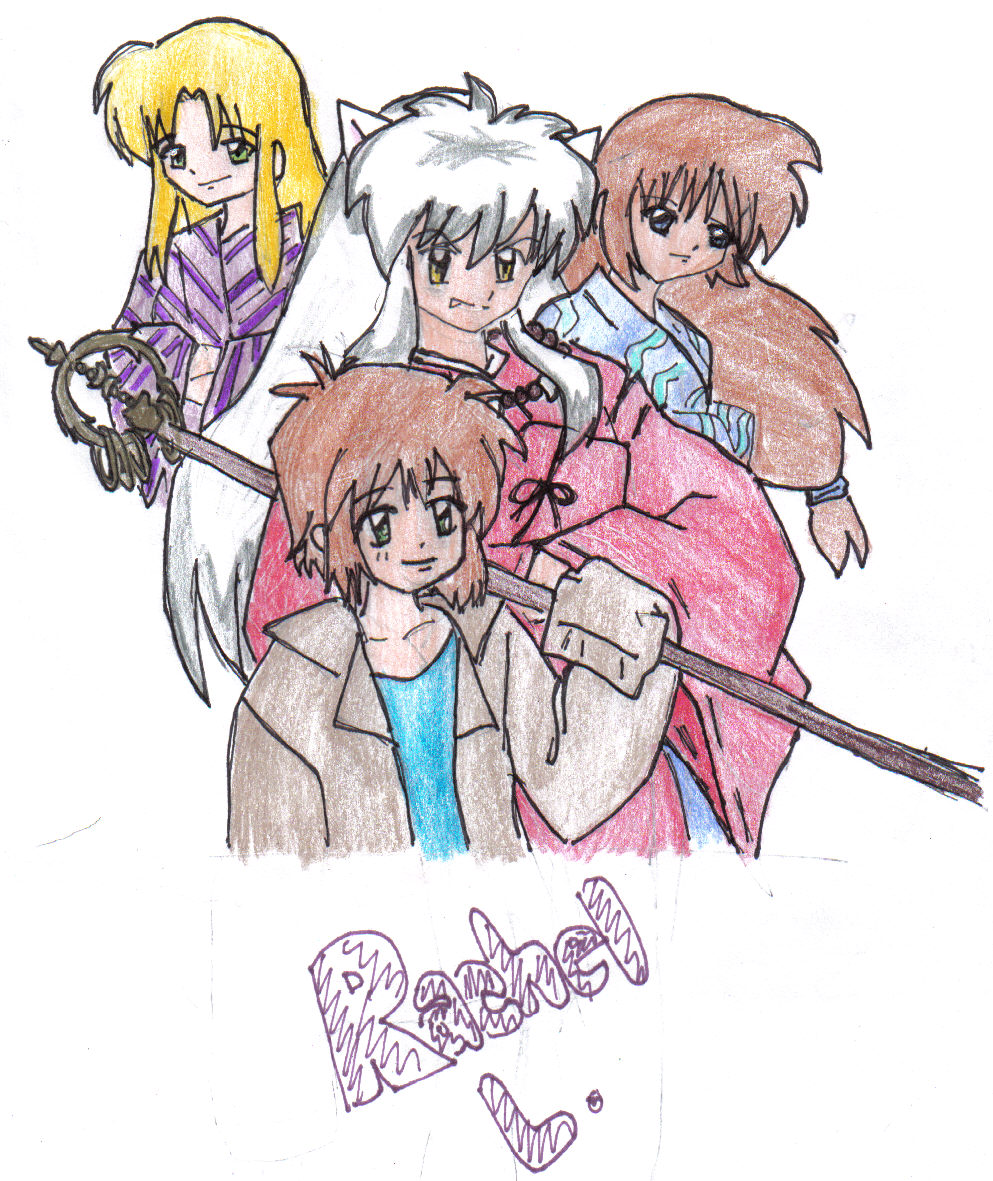 The Inuyasha gang by FCR