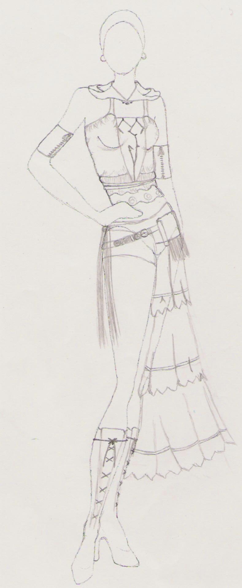 Yuna's default Dress Sphere by FFX-2_Fan