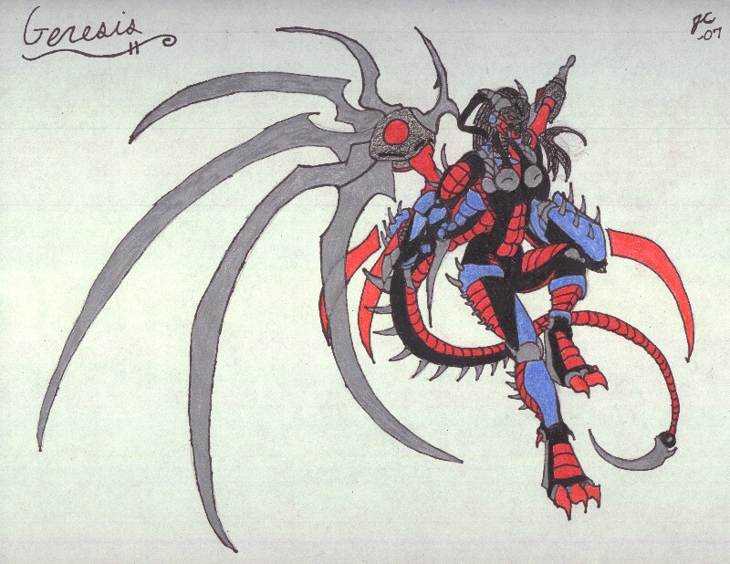 Genesis ~Transformers Character~ by FMA_Freak_lover_of_Roy_