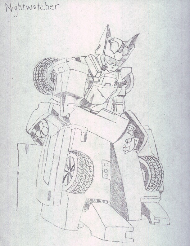 Nightwatcher; Transformer Character by FMA_Freak_lover_of_Roy_