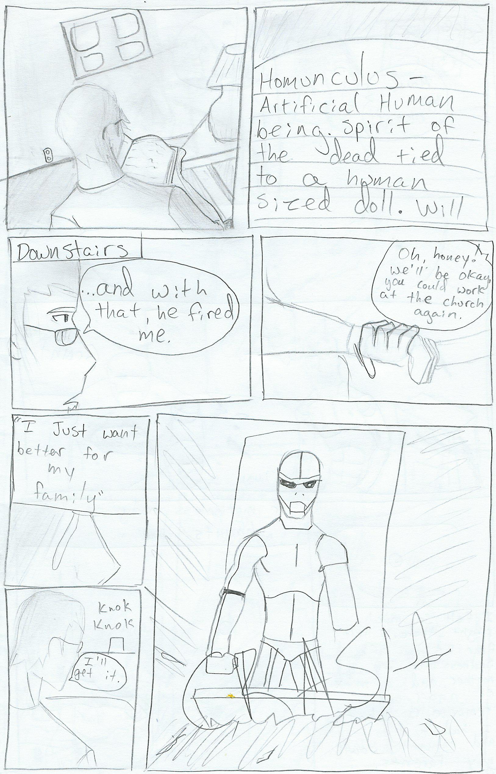 Damien Hunter Issue 1 Page 6 by FMAforHIRE