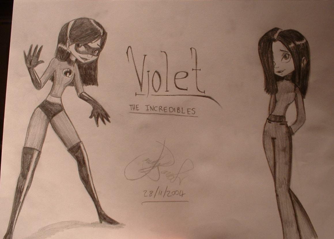 Violet Parr - The Incredibles! by FNs_Jennyfish