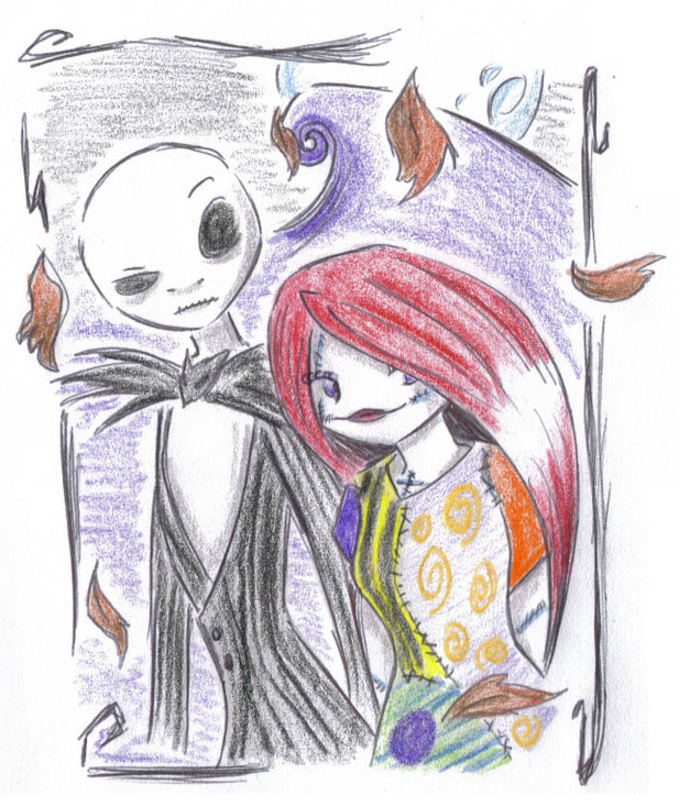 We can live like Jack and Sally... by FNs_Jennyfish
