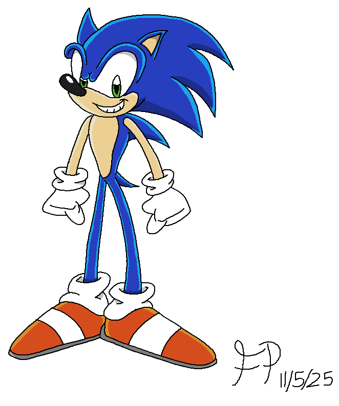 Sonic Artwork by FPeralta