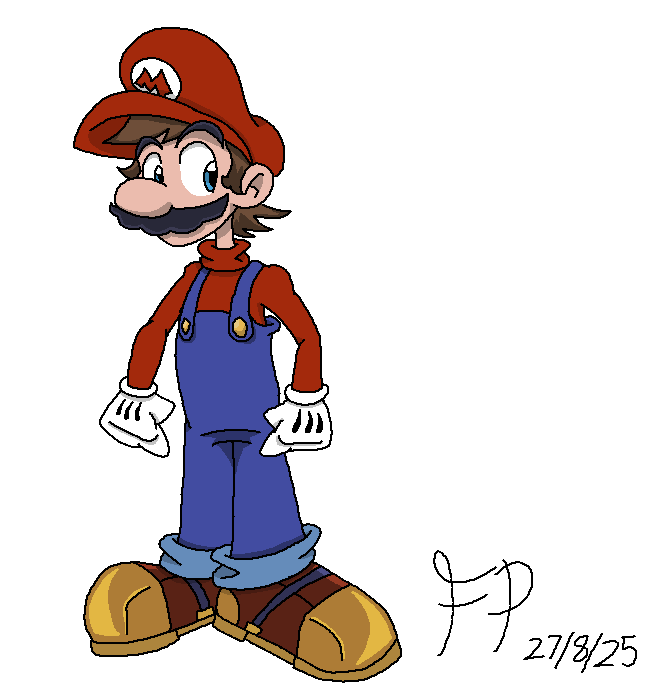 Mario Artwork by FPeralta