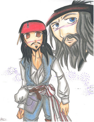 Captain Jack Sparrow &amp; Barbosa by FTC