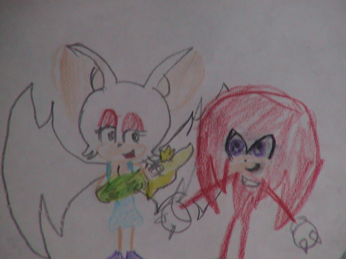 knux and rouge's dougthter by FTCSS