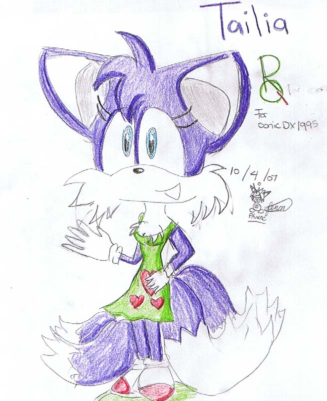 tailia(request for sonicDX1995) by FTCSS