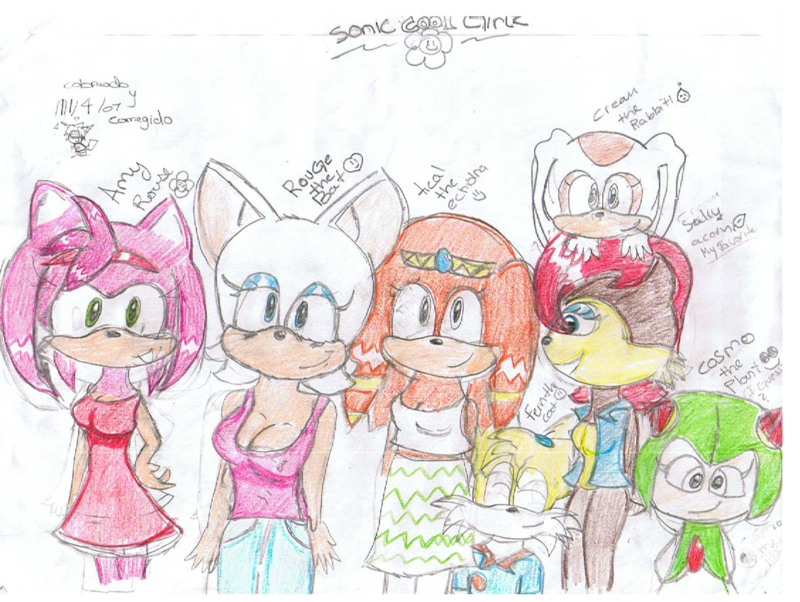 sonic girls(better one) by FTCSS